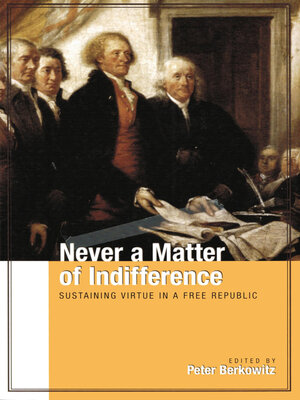 cover image of Never a Matter of Indifference
